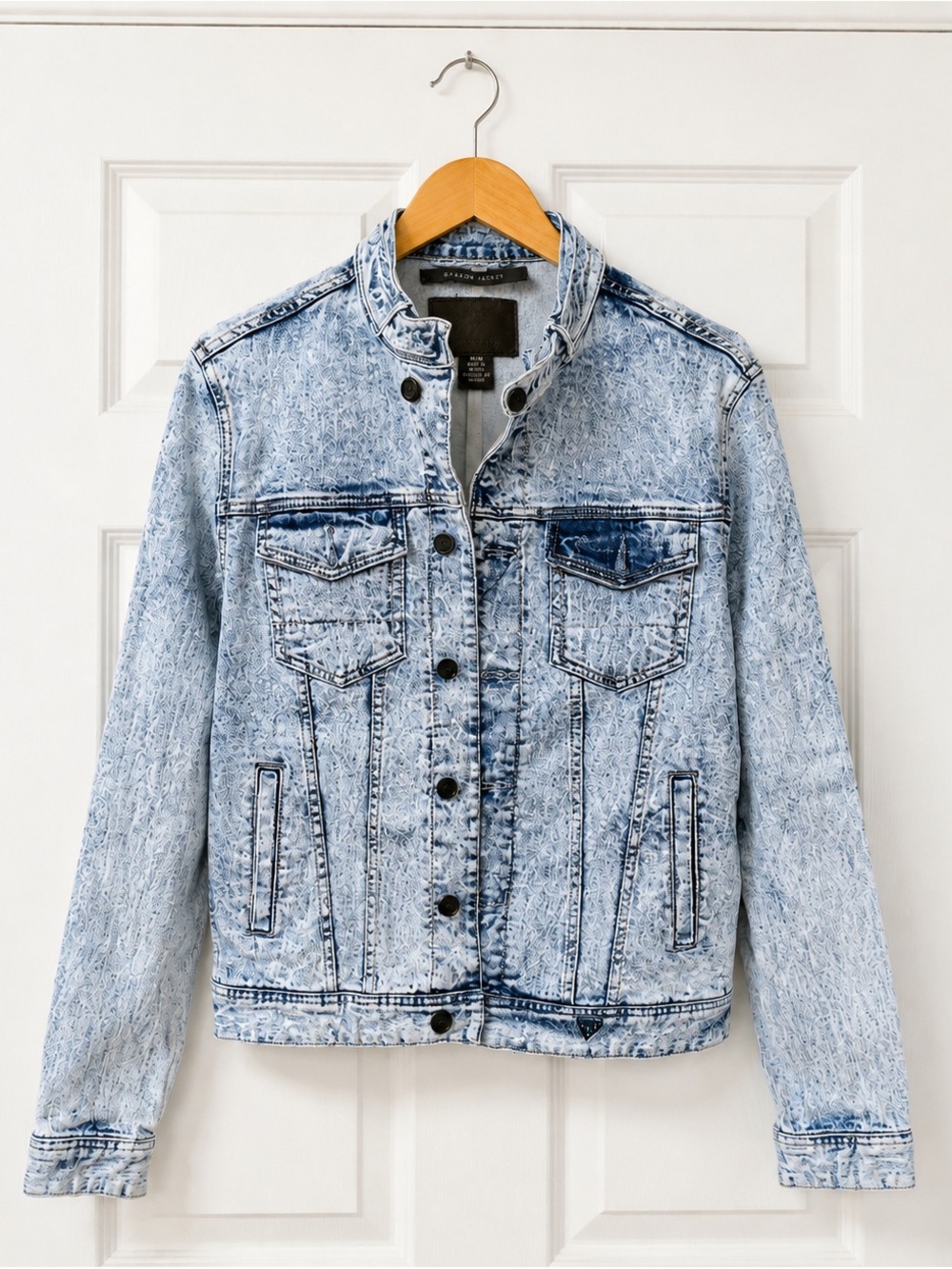 Dillon Jacket Women’s M Acid Wash Denim Jean Jacket Light Blue